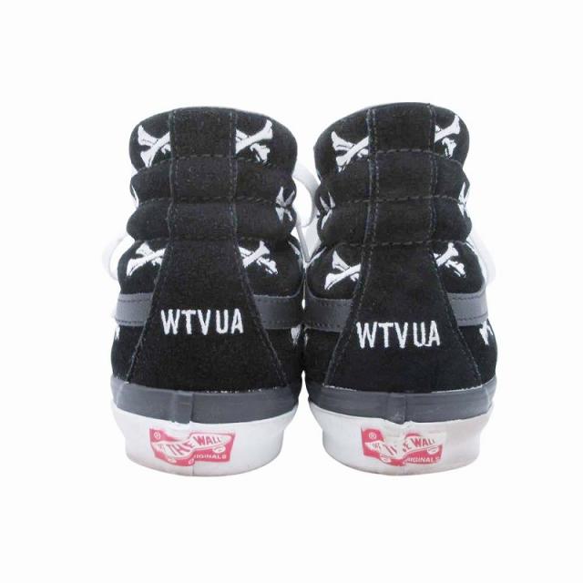 【中古】美品 バンズ × ダブルタップス VANS × WTAPS クロスボーン スケート ハイ ラックス スニーカー 10.5 28.5cm