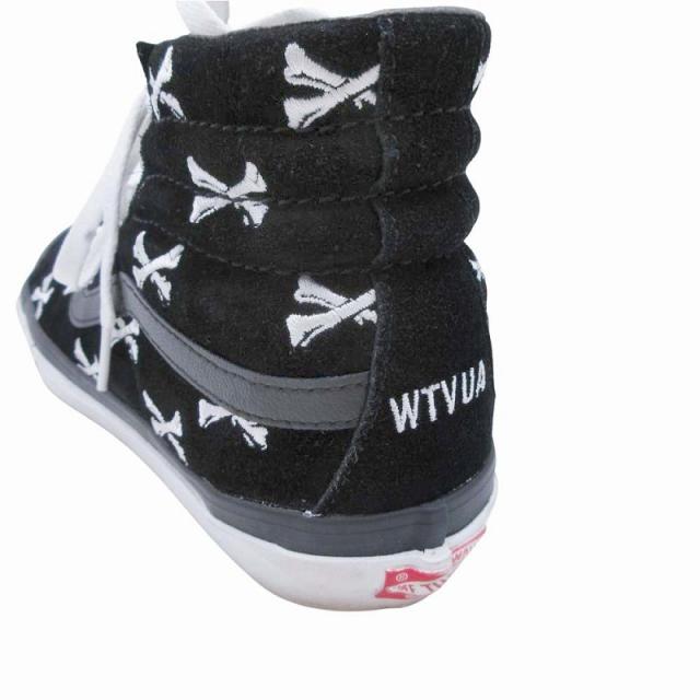 【中古】美品 バンズ × ダブルタップス VANS × WTAPS クロスボーン スケート ハイ ラックス スニーカー 10.5 28.5cm