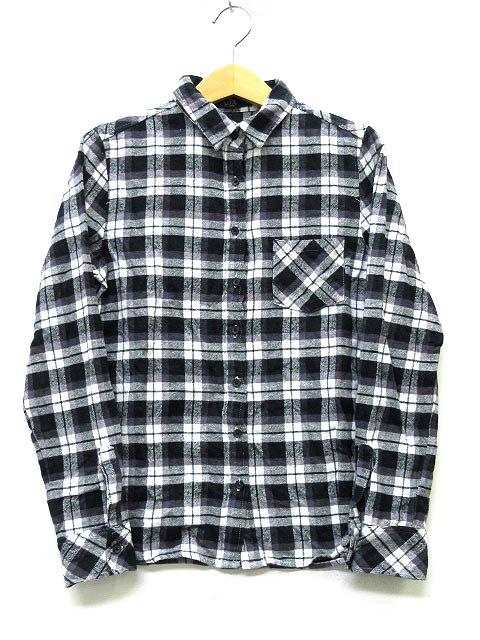 中古 アズールバイマウジー Azul By Moussy ネルシャツ チェック 長袖 ブラック ホワイト 黒 白 S レディースの通販はau Pay マーケット ブランド古着のベクトル