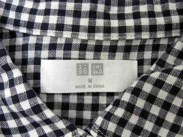 中古 ユニクロ Uniqlo プレミアム リネン ギンガムチェック シャツ 長袖 ネイビー 紺 M レディースの通販はau Pay マーケット ブランド古着のベクトル