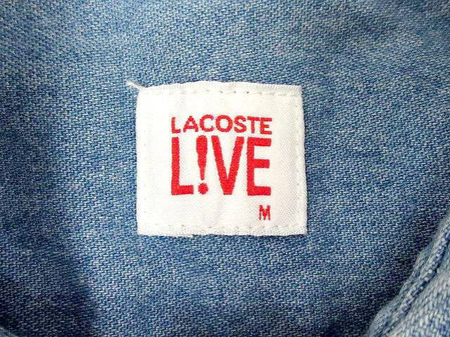 中古 ラコステ ライブ Lacoste L Ve デニム ワンピース 長袖 ウエストフィット ひざ丈 白ワニ インディゴブルー M Ef9428 レディースの通販はau Pay マーケット ブランド古着のベクトル