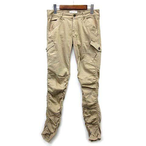 中古 ニコルホワイト Nicole White シャーリング スキニー カーゴ パンツ コットン ベージュ 38 レディースの通販はau Pay マーケット ブランド古着のベクトル