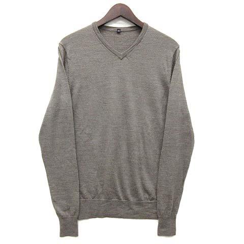 中古 無印良品 良品計画 ウール シルク Vネック ニット セーター 長袖 ブラウン 茶 M メンズの通販はau Pay マーケット ブランド古着のベクトル