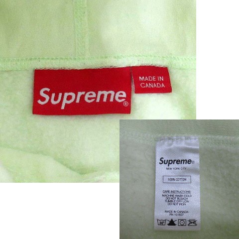 中古】シュプリーム SUPREME ボックスロゴ パーカー スウェット