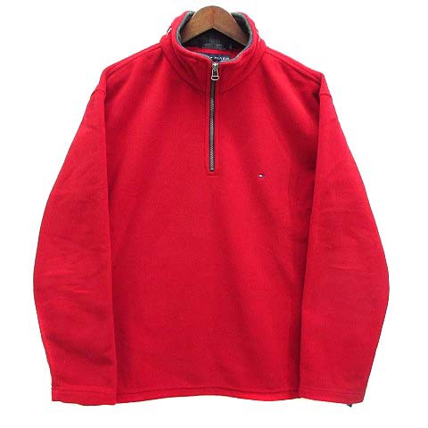 中古】トミーヒルフィガー TOMMY HILFIGER ハーフジップ スタンド