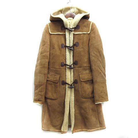 中古】ルヴェルソー Le Verseau ムートン ダッフルコート ロング ボア