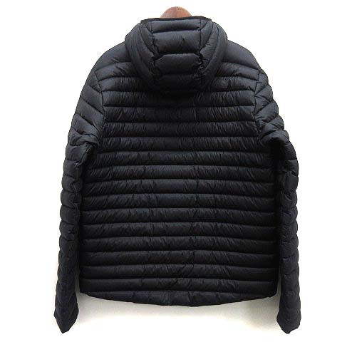 【中古】ザノースフェイス THE NORTH FACE ストレッチ ダウン フーディ ジャケット 700フィル NF0A3Y55 ブラック 黒 L  美品 メンズ｜au PAY マーケット