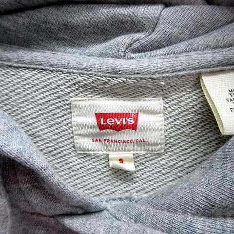 中古】リーバイス Levi's ライン ロゴ スウェット パーカー プル