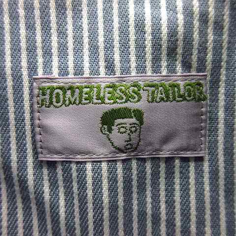 中古】ホームレステイラー HOMELESS TAILOR スタンドカラーシャツ