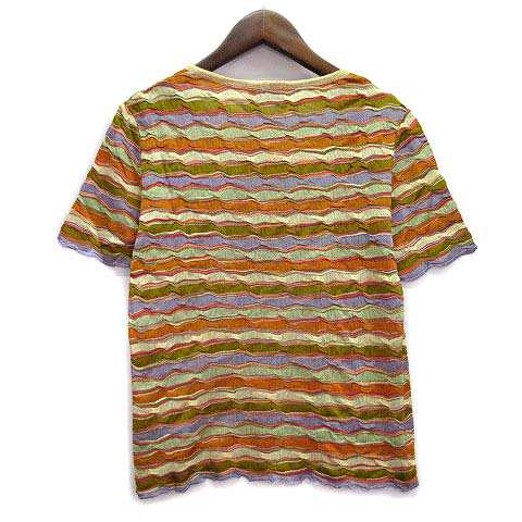 中古】ミッソーニ MISSONI アンサンブル レーヨン ツインニット ...