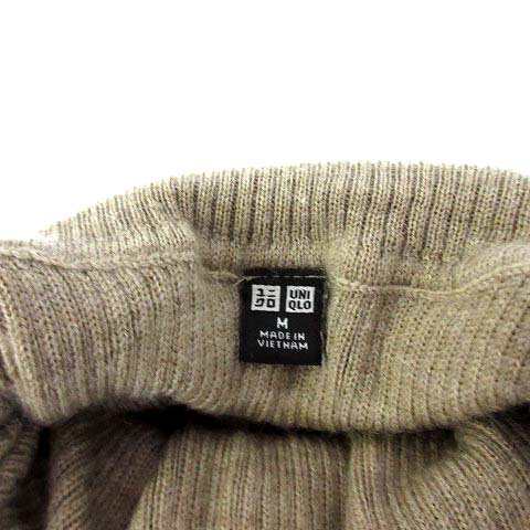 中古】ユニクロ UNIQLO エクストラファインメリ リブ タートルネック