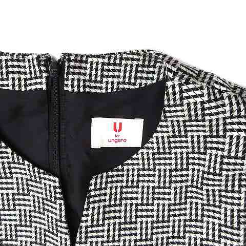 中古】ユーバイウンガロ U by ungaro ウール シルク ジャガード