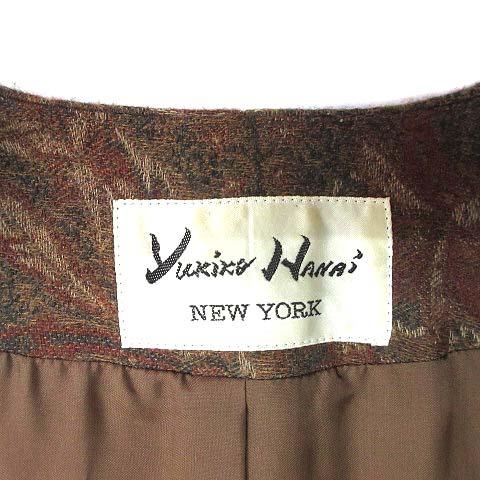 中古】ユキコハナイ YUKIKO HANAI NEW YORK 花井幸子 V ノーカラー