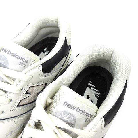 中古】ニューバランス NEW BALANCE BB550LWT レザー スニーカー