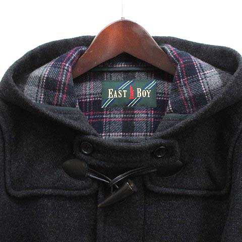 中古】イーストボーイ EAST BOY ダッフルコート ウール ライト