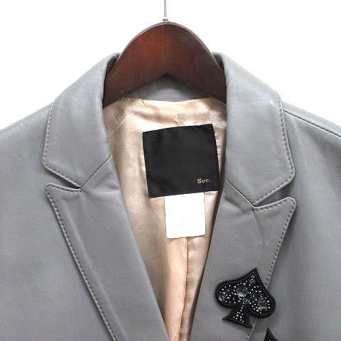 中古】ソブ sov. ダブルスタンダードクロージング ラムレザー
