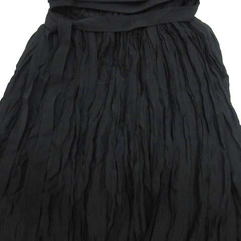 【中古】ディースクエアード DSQUARED2 Little Cocktail Dress シルク シフォン プリーツ ワンショルダー マキシ ドレス ワンピース 38 中古】ディースクエアード DSQUARED2 Little Cocktail Dress シルク