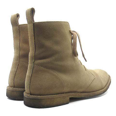 中古】ボッテガヴェネタ BOTTEGA VENETA スエード サイドジップ レース 
