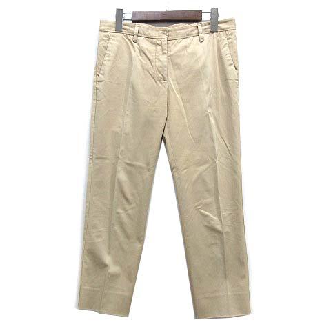 中古】ミュウミュウ miumiu チノ ストレッチ クロップド パンツ