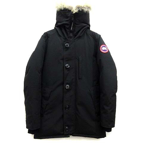 中古】CANADA GOOSE(カナダグース) 柔かい ダウンジャケット 長袖/冬 黒