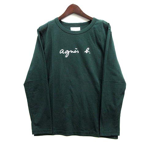 アニエスベー agnes b. S137 TS ロゴ Tシャツ 長袖 クルーネック