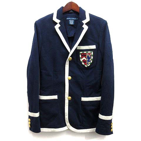 中古】ラルフローレン RALPH LAUREN ウィンブルドン スウェット パイピング ジャケット ブレザー 金釦 ネイビー 紺ブレ 2  ☆AA☆の通販はau PAY マーケット - ブランド古着のベクトル | au PAY マーケット－通販サイト