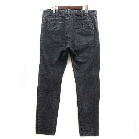 【超希少】ワイズ Y's ブラックデニムサルエルパンツ 日本製 ヨウジヤマモト ヨウジヤマモト プールオムYohji Yamamoto POUR HOMME サイド