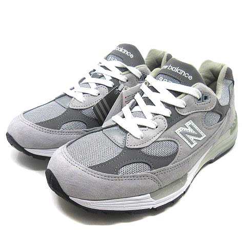 中古】未使用品 ニューバランス NEW BALANCE M992GR スニーカー USA製 ...