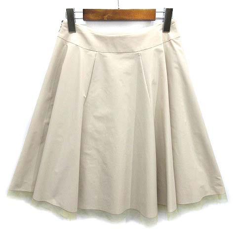 エムズグレイシー M'S GRACY フレアスカート 膝丈 花柄 38 ピンク 楽天