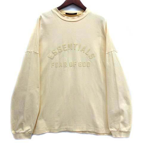 【中古】エフオージー エッセンシャルズ FOG ESSENTIALS 2024SS ロングスリーブ TEE 1 ラバーロゴ 長袖 Tシャツ イエロー 8312-343-2113の通販は 7,100円