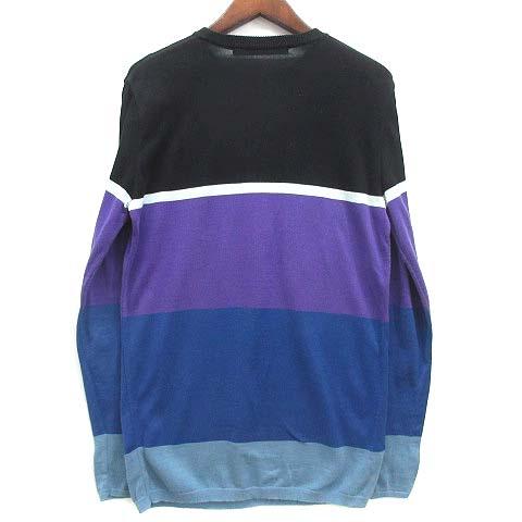 【中古】ジョンローレンスサリバン JOHN LAWRENCE SULLIVAN ハイゲージ コットン ニット クルーネック セーター 長袖 マルチカラー Mの通販は 【中古】ジョンローレンスサリバン JOHN LAWRENCE SULLIVAN ハイゲージ コットン ニット クルーネック セーター 長袖 マルチカラー Mの通販は