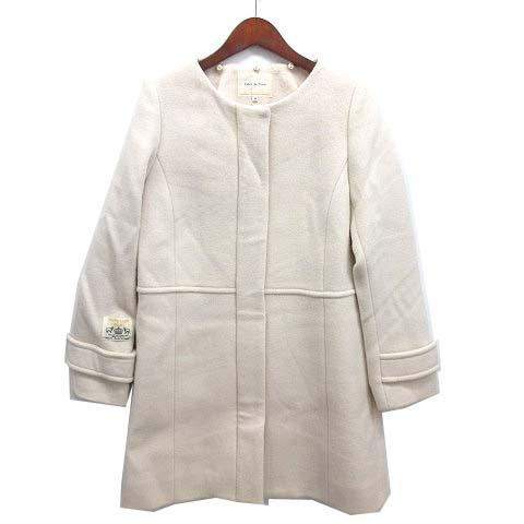 中古】未使用品 デビュー ド フィオレ Debut de Fiore コート ロング