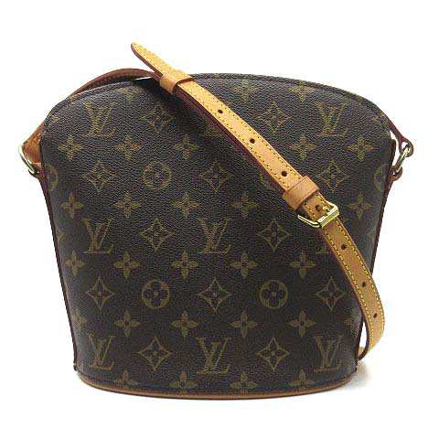 【中古】ルイヴィトン LOUIS VUITTON モノグラム ドルーオ ショルダーバッグ 斜め掛け M51290 美品 レディース