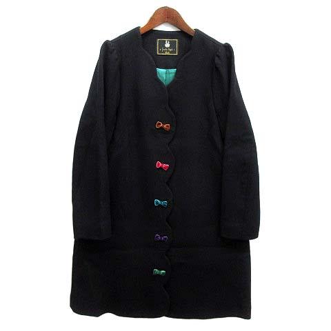 Franche Lippee もくもくリボンショートコート 19-02-15-1024t-1-CO-LO-L-AI-ZS