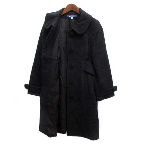 【美品】M'S GRACY ロングコート 赤 ノーカラー 38 ボタン M'S GRACY ロングコート 赤 ノーカラー 38 ボタン エムズグレイシー M