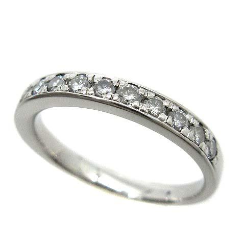 ヴァンドームアオヤマ ハーフエタニティリング 11号 ダイヤ プラチナ