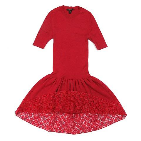 希少✨ルイヴィトン モノグラム ワンピース ブラウス シャツ レース