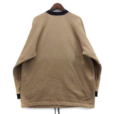 【中古】グッチ GUCCI ヴィンテージ ロゴ オーバーサイズ スウェット シャツ トレーナー 678943 ブラウン系 XL レディースの通販は