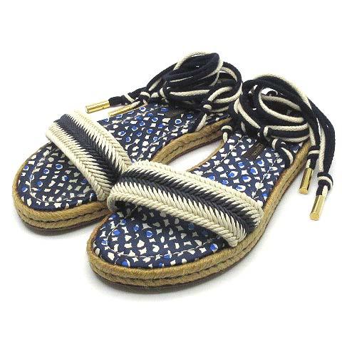 Louis Vuitton エスパドリーユ サンダル ネイビー 限定モデル