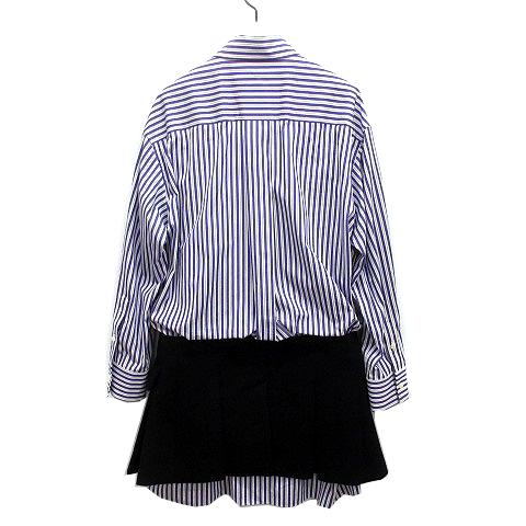 sacai シャツミニワンピース 中古】サカイ sacai シャツ&スカート ミニ ドレス ワンピース