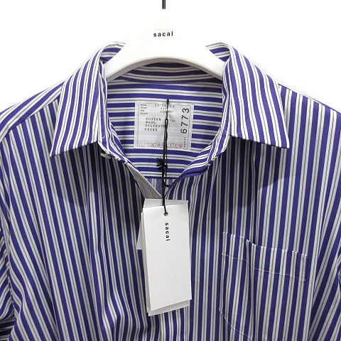 中古】サカイ sacai シャツ&スカート ミニ ドレス ワンピース