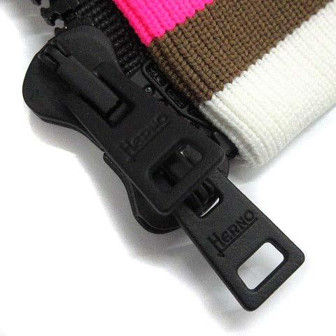 中古】ヘルノ HERNO シャイニー クロップド ダウン ベスト フード付き