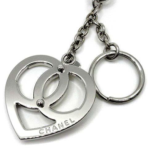 中古】シャネル CHANEL ココマーク ハート キーホルダー キーリング