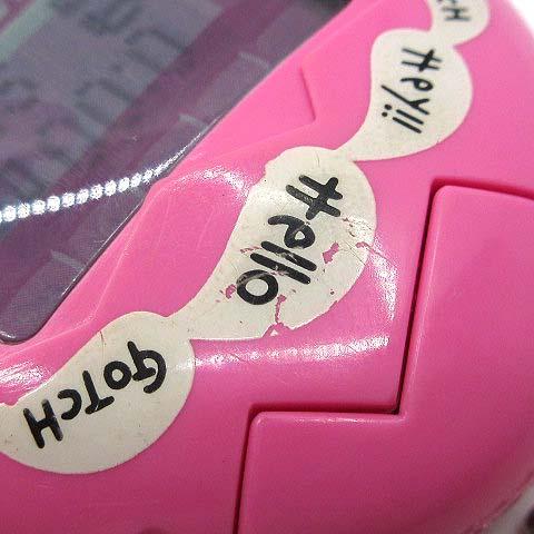 中古】メスっち たまごっち BANDAI ピンク 電池交換済み 動作品 の通販