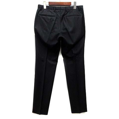 【中古】ヒューゴボス HUGO BOSS クリエイトユアルック Create Your Look スーツ セット ストレッチ 2B ジャケット パンツ ブラック 44_4