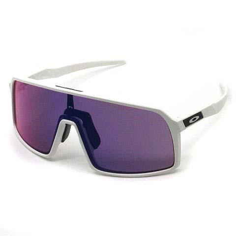 【中古】オークリー OAKLEY スートロ SUTRO ローブリッジ ワンレンズ サングラス マットホワイト プリズム OO9406A-0337