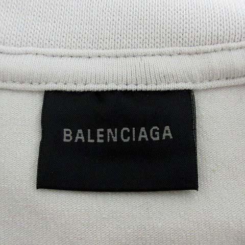 【中古】バレンシアガ BALENCIAGA Beverly Hills Tシャツ ストレッチ コットン 半袖 2024SS 768075 アイボリー系 S レディース_3