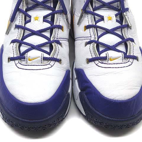【中古】ナイキ NIKE コービー 1 プロトロ KOBE 1 PROTRO Champions Think 16 スニーカー AQ2728-101 パープル 27.5cm ☆AA★ メンズ