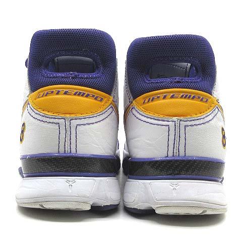 【中古】ナイキ NIKE コービー 1 プロトロ KOBE 1 PROTRO Champions Think 16 スニーカー AQ2728-101 パープル 27.5cm ☆AA★ メンズ