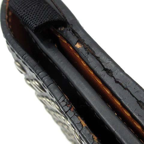 【中古】マウンテンリサーチ Mountain Research Riveter Wallet Long スタッズ ロング ウォレット レザー 三つ折り 長財布 ブラック 黒 中古】マウンテンリサーチ Mountain Research Riveter Wallet Long